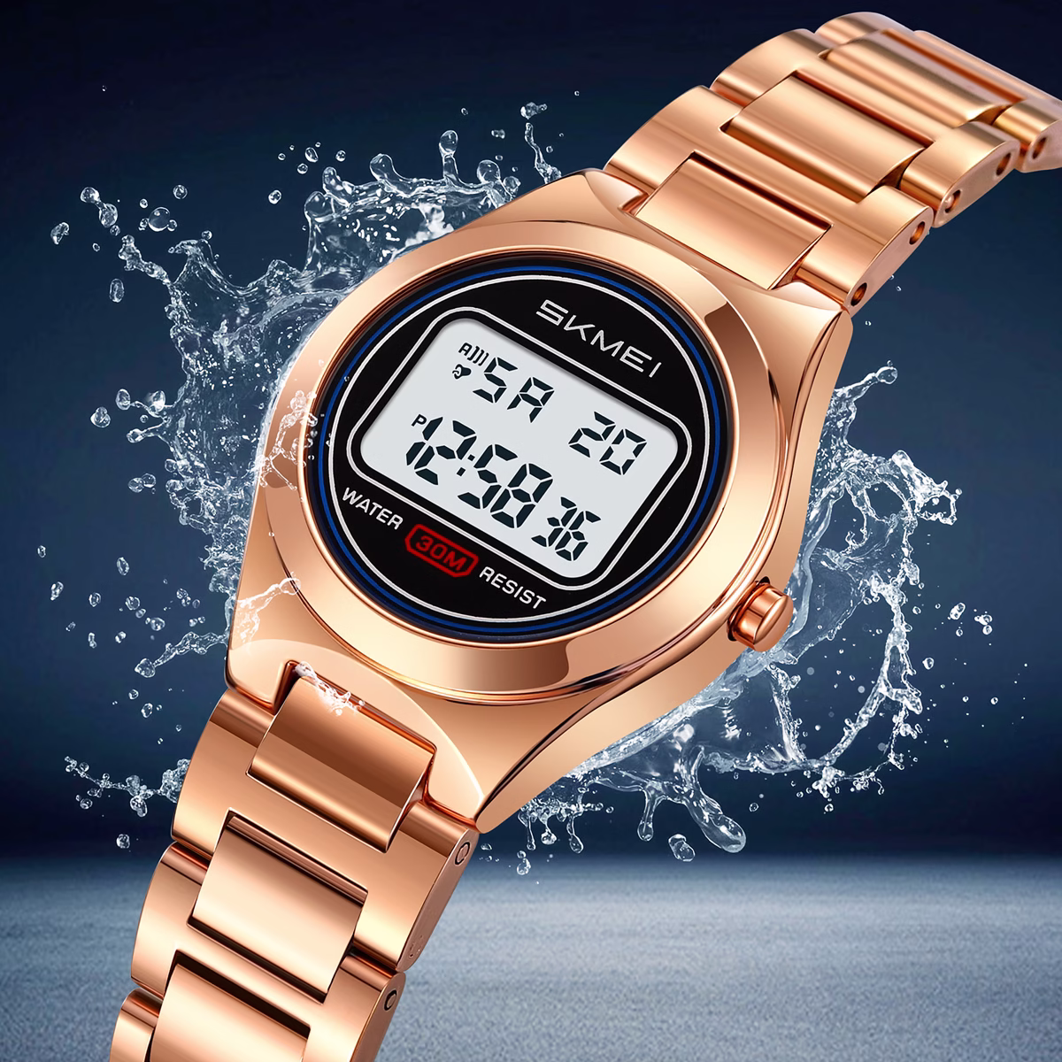 Женские часы Skmei Vibe RoseGold - Зображення 3