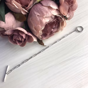 Серебряный браслет без камней