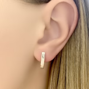 Серебряные серьги без камней