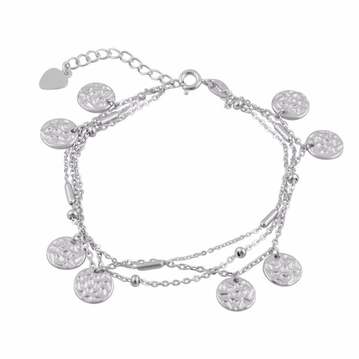 Серебряный браслет без камней