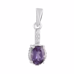 Серебряная подвеска с александритом 1.825ct