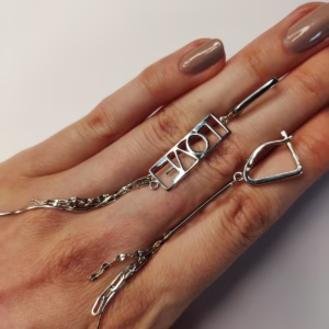 Серебряные серьги без камней