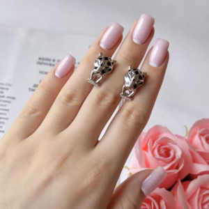 Серебряные серьги с фианитами