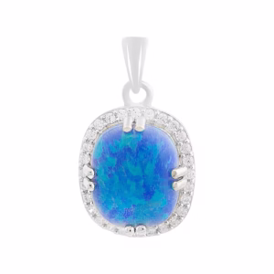 Серебряная подвеска с опалом 2.733ct