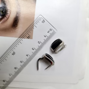 Серебряные серьги с ониксом