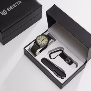Мужские часы Besta Box Command Set подарочный набор, с компасом - Зображення 4
