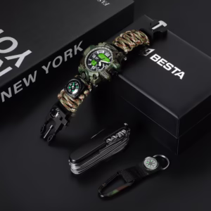Мужские часы Besta Box Military Set подарочный набор, с компасом - Зображення 10