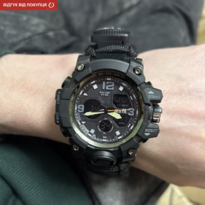 Мужские часы Besta Life Pro AllBlack с компасом - Зображення 11