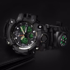 Мужские часы Besta Life Pro AllBlack с компасом - Зображення 4
