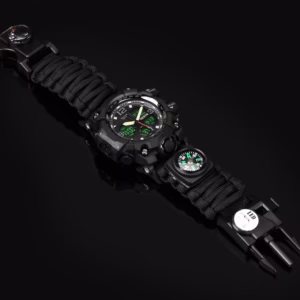 Мужские часы Besta Life Pro AllBlack с компасом - Зображення 7