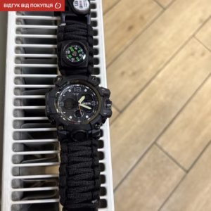 Мужские часы Besta Life Pro AllBlack с компасом - Зображення 12