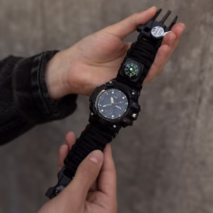 Мужские часы Besta Life Pro AllBlack с компасом - Зображення 3
