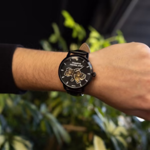 Мужские часы Besta Skeleton UA Black - Зображення 3
