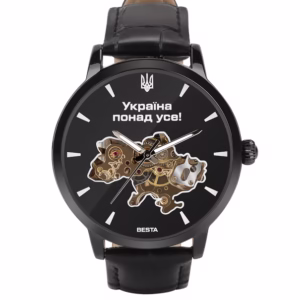 Мужские часы Besta Skeleton UA Black - Зображення 2