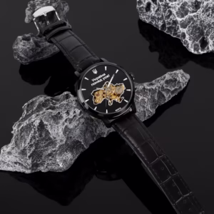 Мужские часы Besta Skeleton UA Black - Зображення 7