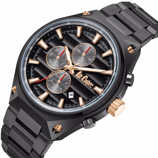 Купить в Киеве Мужские часы Lee Cooper Ice Black недорого