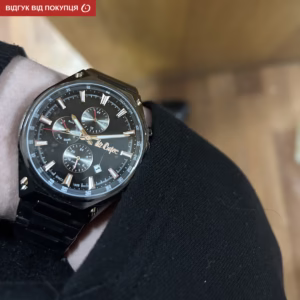 Мужские часы Lee Cooper Ice Black - Зображення 11