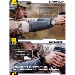 Мужские часы North Edge Apache 5BAR с компасом - Зображення 7