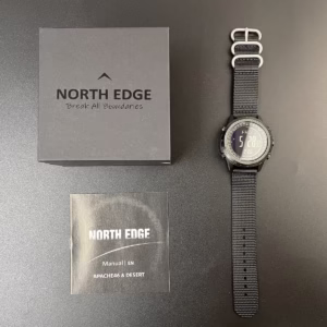 Мужские часы North Edge Desert 5BAR с компасом - Зображення 8