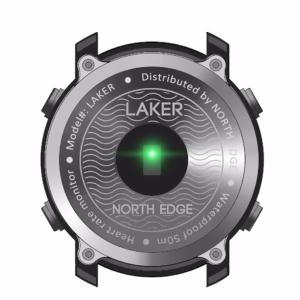 Мужские часы North Edge Laker Black 5BAR - Зображення 16