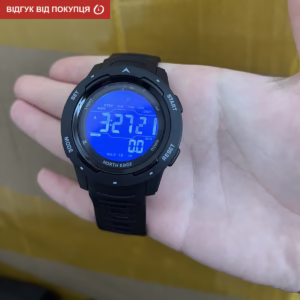 Мужские часы North Edge MARS Pro Black 5BAR - Зображення 22