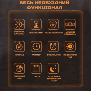 Мужские часы North Edge Solar Compass - Зображення 8