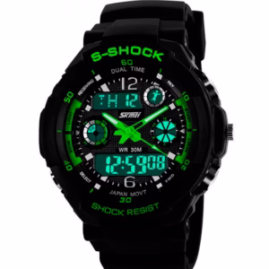 Мужские часы Skmei S-Shock Green 0931 - Зображення 9