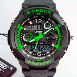 Мужские часы Skmei S-Shock Green 0931 - Зображення 10