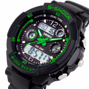 Мужские часы Skmei S-Shock Green 0931 - Зображення 11