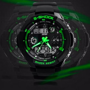 Мужские часы Skmei S-Shock Green 0931 - Зображення 3