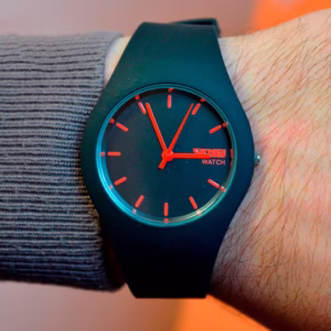 Мужские часы Skmei Rubber Black II 9068 - Зображення 10