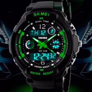Мужские часы Skmei S-Shock Green 0931 - Зображення 2