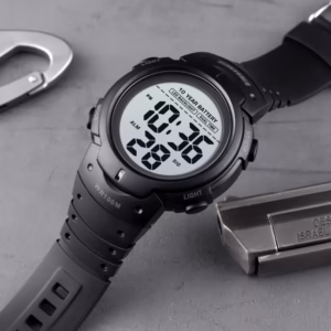Мужские часы Skmei Neon 10 Bar Black - Зображення 7