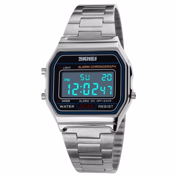 Купить в Киеве Детские часы Skmei Popular Silver 1123S недорого