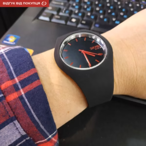 Мужские часы Skmei Rubber Black II 9068 - Зображення 11