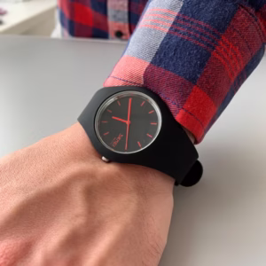 Мужские часы Skmei Rubber Black II 9068 - Зображення 7