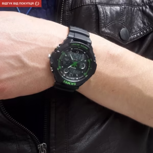 Мужские часы Skmei S-Shock Green 0931 - Зображення 13