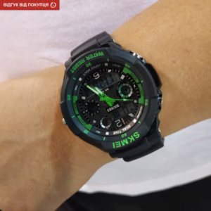 Мужские часы Skmei S-Shock Green 0931 - Зображення 14
