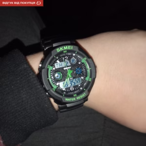 Мужские часы Skmei S-Shock Green 0931 - Зображення 15