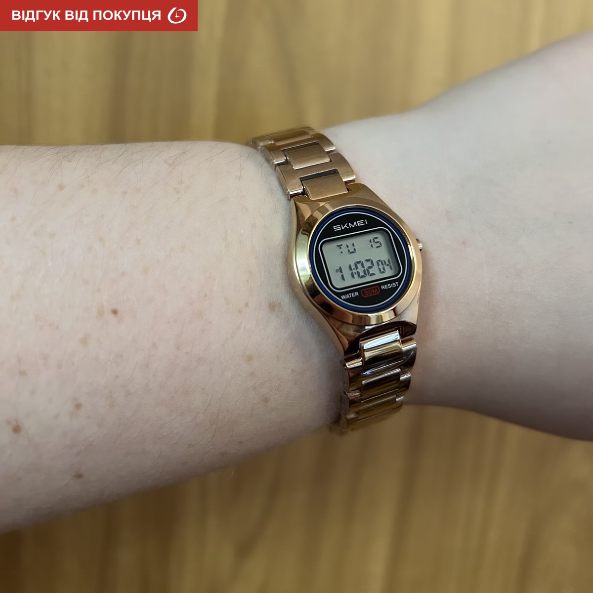 Женские часы Skmei Vibe RoseGold - Зображення 9