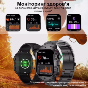 Смарт часы Smart Expert Nano Rubber, 2 ремешка - Зображення 17