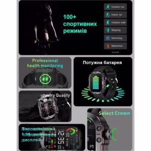 Смарт часы Smart Expert Nano Rubber, 2 ремешка - Зображення 13