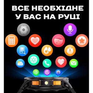 Смарт часы Smart GPS Max Black, 2 ремешка - Зображення 14