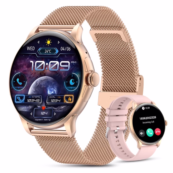 Купить в Киеве Смарт часы Smart Holiday Gold Steel