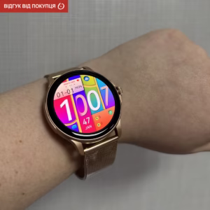 Смарт часы Smart Holiday Gold Steel, 2 ремешка - Зображення 20