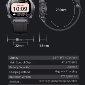 Смарт часы Smart Jordan Sport - Зображення 24
