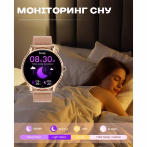 Смарт часы Smart Milano Gold Steel, 2 ремешка - Зображення 14