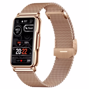 Смарт часы Smart Mioband Nano+ Gold, 2 ремешка - Зображення 4