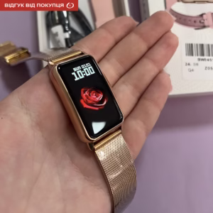 Смарт часы Smart Mioband Nano+ Gold, 2 ремешка - Зображення 19
