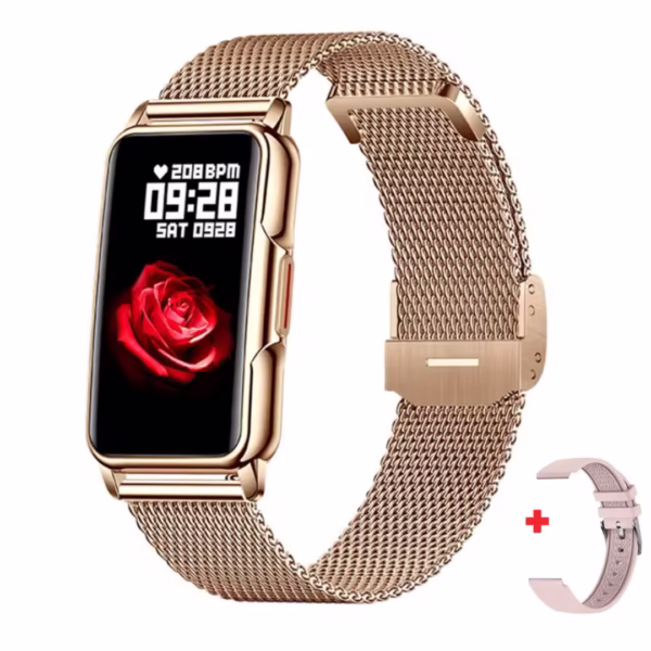 Купить в Киеве Смарт часы Smart Mioband Nano+ Gold